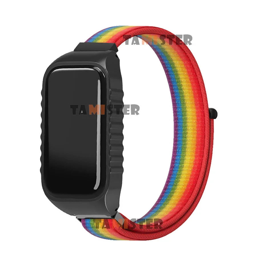 Nylon Loop Strap For Xiaomi Smart Band 8 Active Wristband Replacement Bracelet For Mi Band 8 Active Smart Watch Band Correa Belt