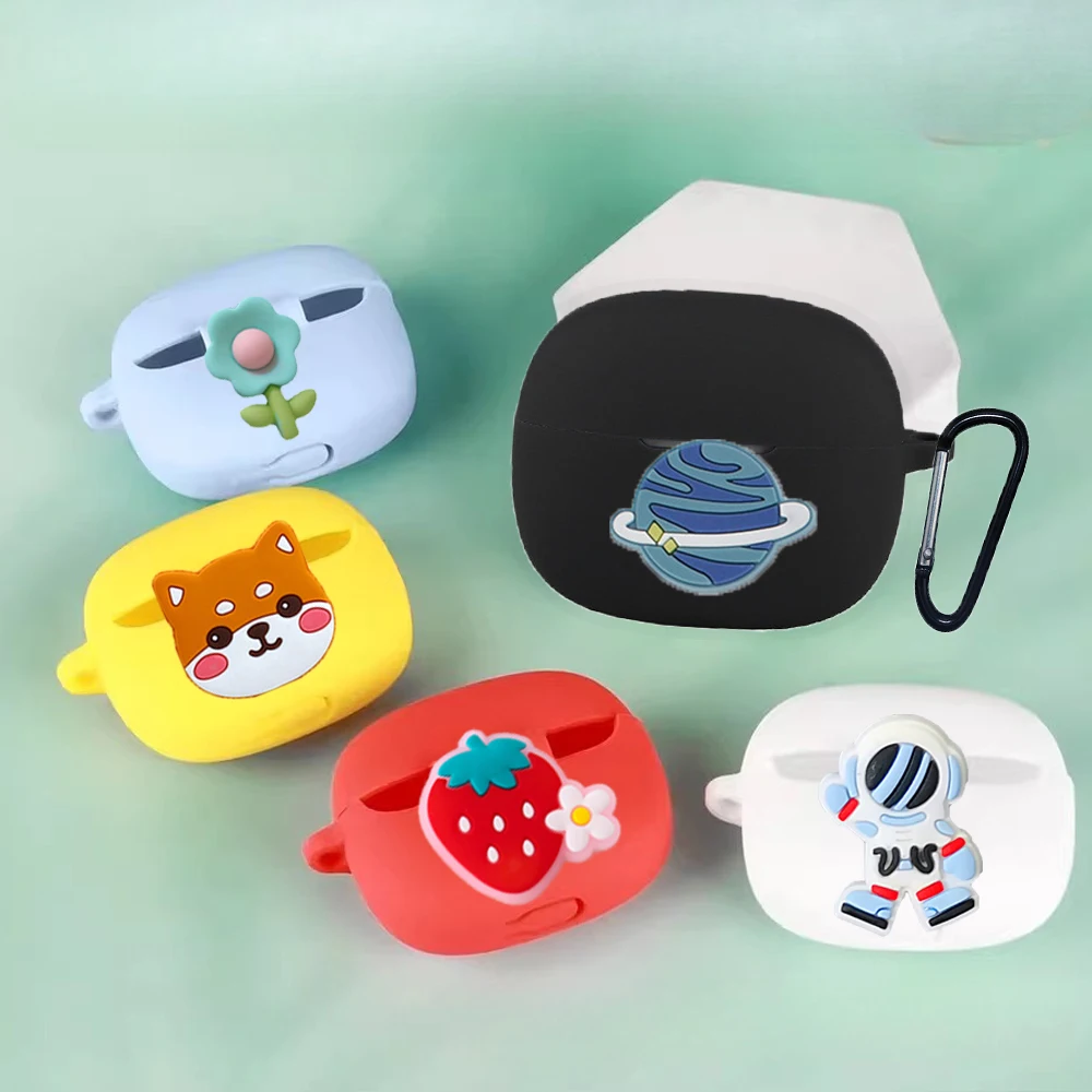 Cartoon For HONOR CHOICE Earbuds X7 Pro /X7 Lite / EarbudsX7i Case Funny Dogs/Animal/Flower Silicone Earphones Cover