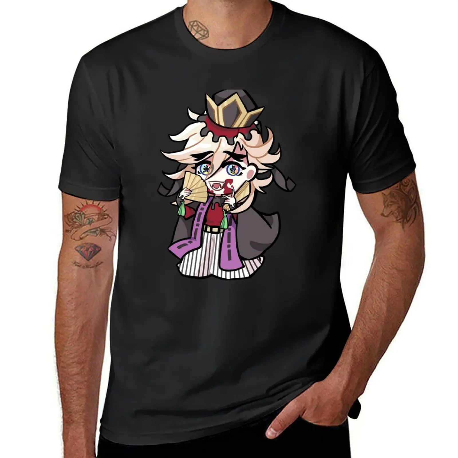 Douma T-Shirt customizeds anime shirts graphic tees black t shirts for men