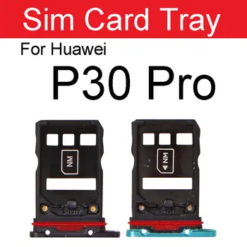 Adaptér pro čtečku SIM karet Huawei P30 Pro Lite, držák konektoru, náhradní díly 10 nejlepší prodej Slot pro SIM kartu pro Huawei P30 Lite - №7