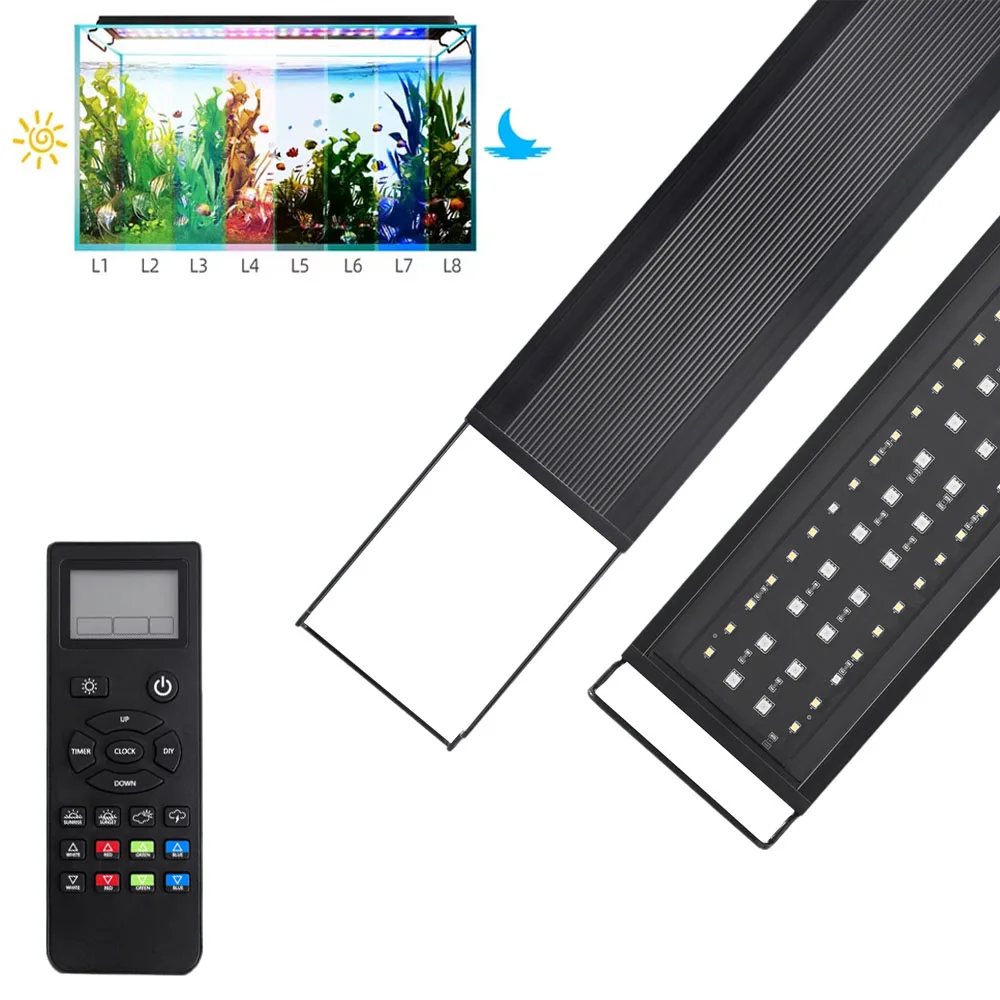 30-60cm-aquarium-full-spectrum-remote-control-led-light-suitable-for-fish-tank-color-and-brightness-adjustment-weather-mode