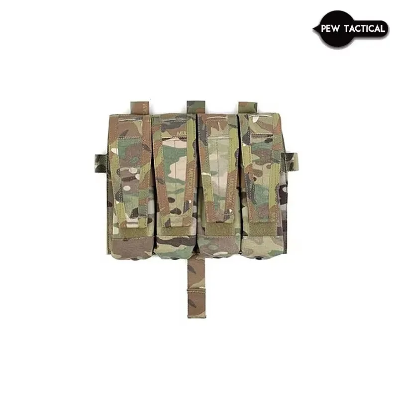 PEW Tactical Flap Mag Pouch Mag Carrier Clip 9MM .45 Front Panel AVS JPC2.0 Detachable Magazine Clip Pouch Airsoft