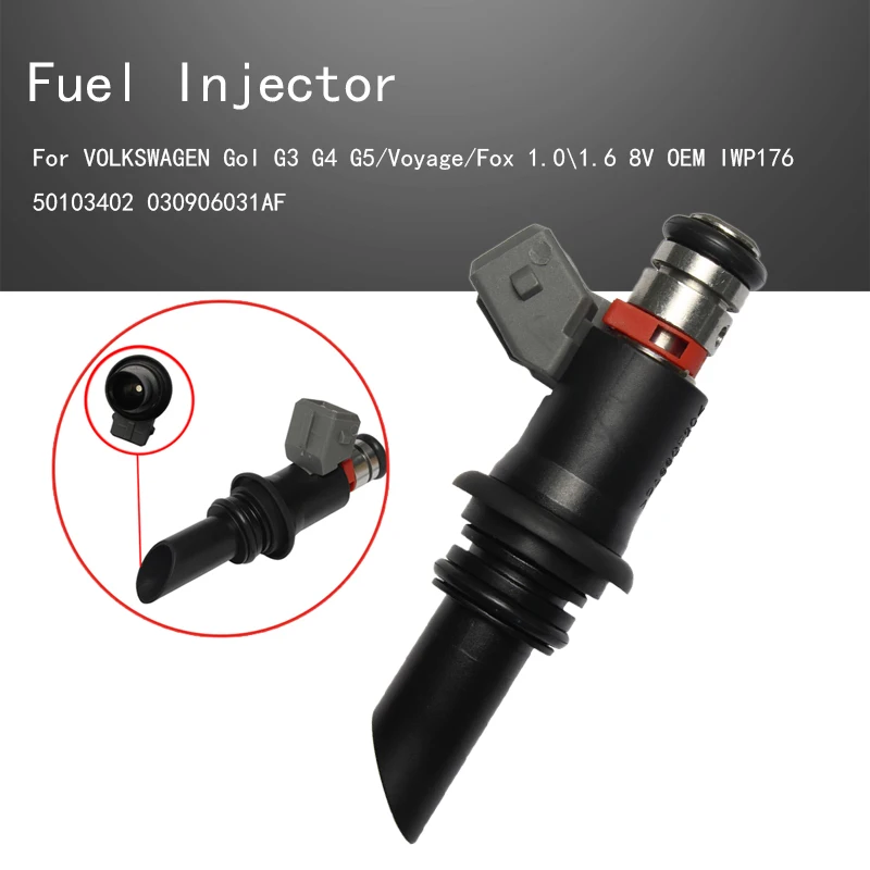 

Fuel Injector Nozzle For VOLKSWAGEN Gol G3 G4 G5 / Voyage / Fox 1.0\1.6 8V OEM IWP176 50103402 030906031AF