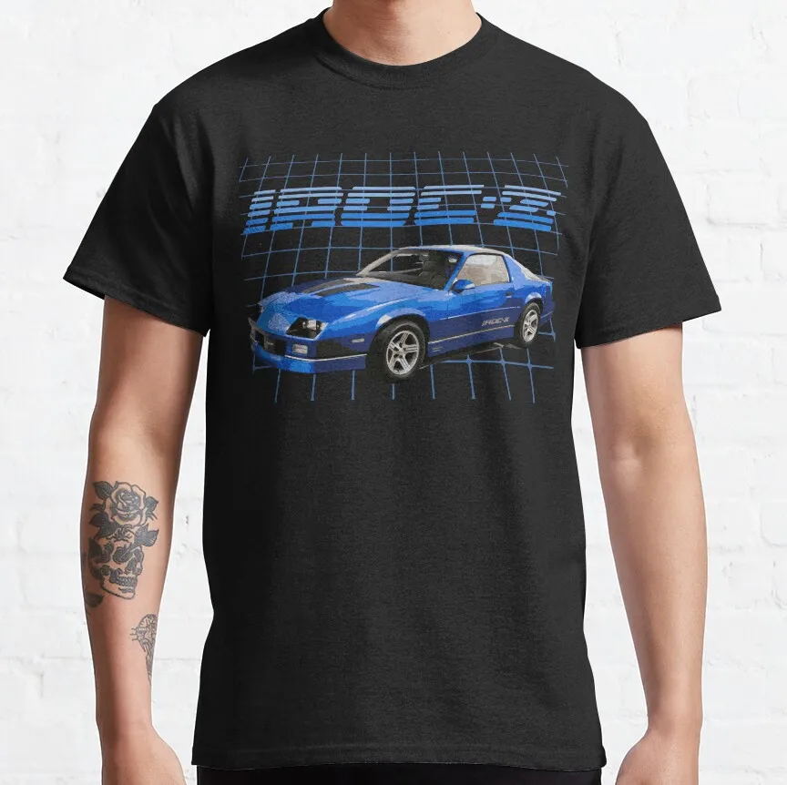 1989 Camaro IROC-Z 1LE T-Shirt Short sleeve tee men clothings