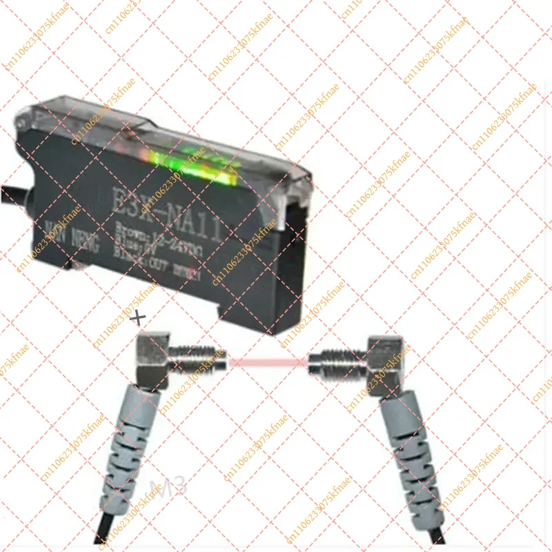 E3X-NA11 Diffuse Reflective Photoelectric Sensor & Amplifier | Optical Fiber M3/M4/M6 Compatible