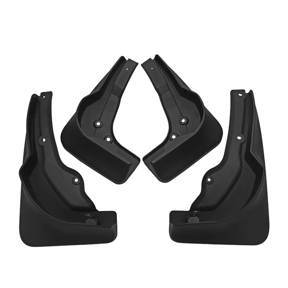 4PCS Car Mudguard Mud Flaps Splash Mud Guard Fender for Mercedes Benz W204 Sport C-Class 2008-2014 C180 C200 C300