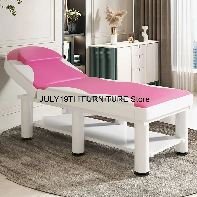 Beauty Spa Massage Table Pedicure Lash Esthetician Foldable Bed Massage Mattresses Camastro Plegable Salon Furniture MQ50MB