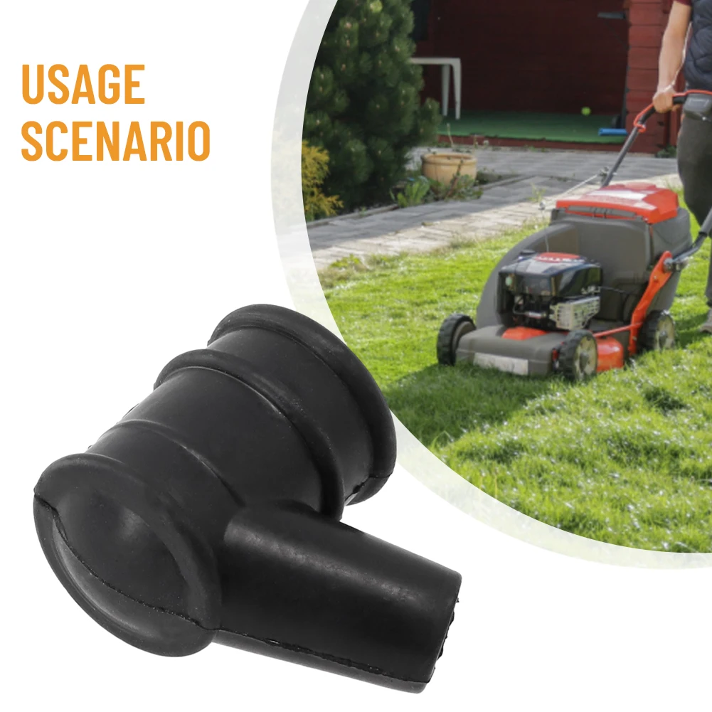 Replacement Rubber Spark Plug Cap Cover Fits For 5mm HT Mower Blower Strimmer Garden Yard Lawn Mower Parts Tools Accessories