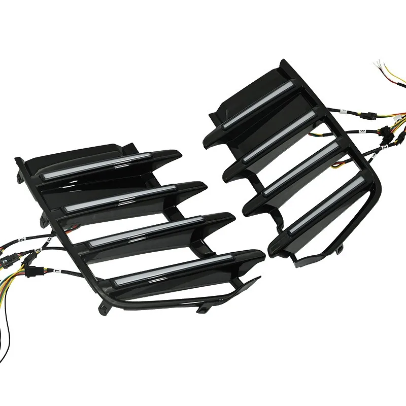 Suitable for Toyota 22 Landcool Luzer LC front fog light cover modified LED daytime running light c