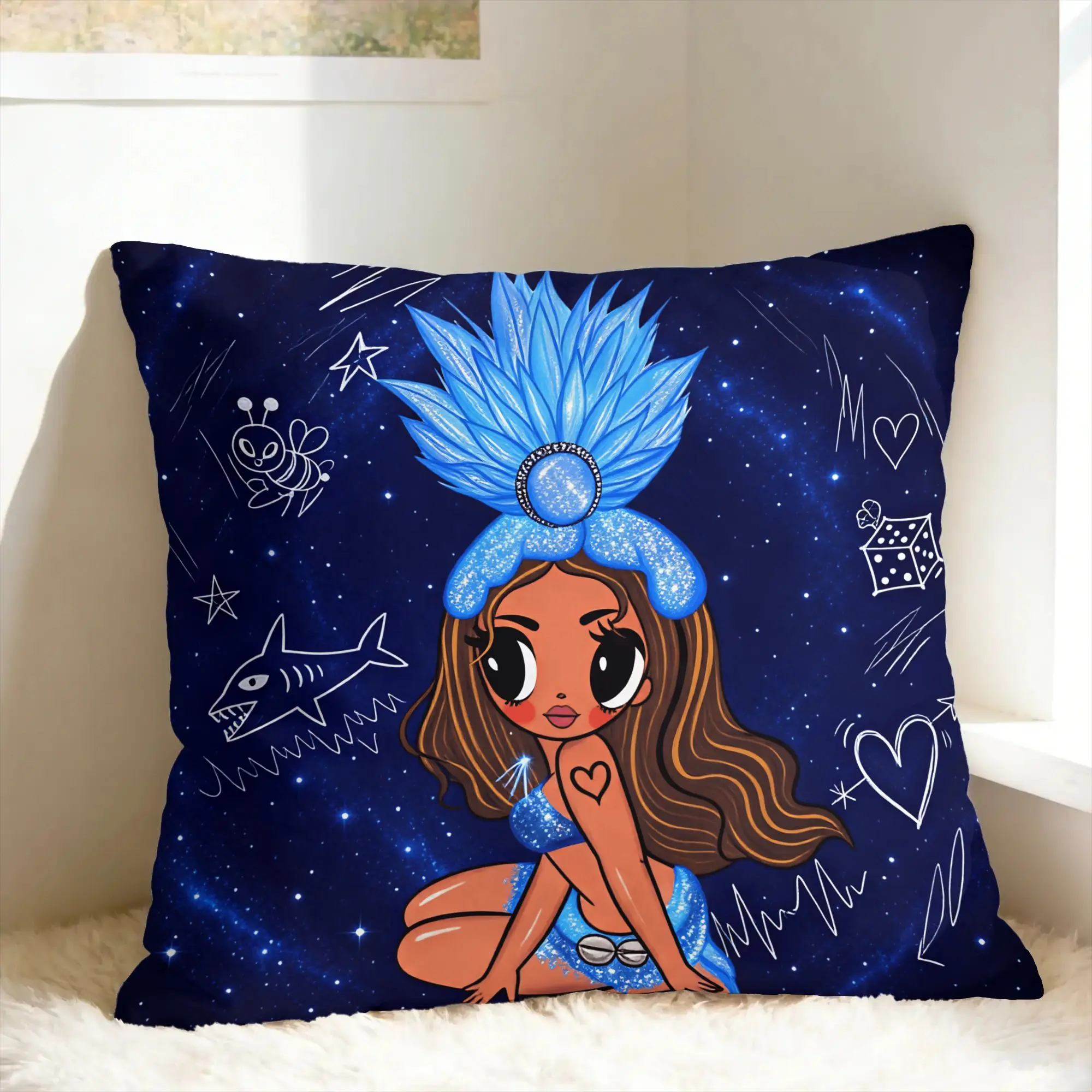 Pillow Cover No Me Arrepiento De Sentir Tanto Karols G  Novelty Pillow Case For Office Car Home Decor Pillowcases