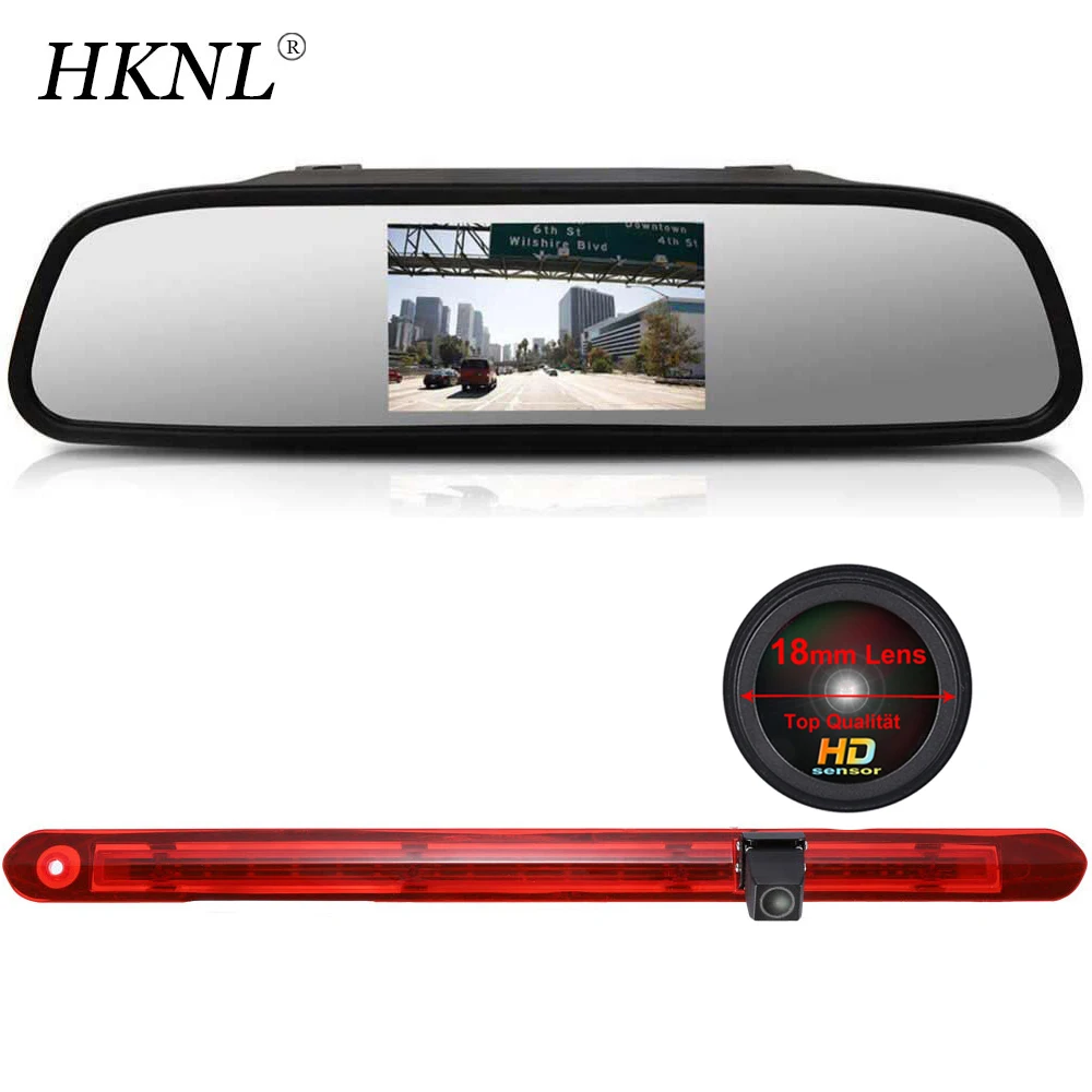 HKNL HD lens CCD Car Reverse Camera With Mirror For Mercedes Benz V260 Vito W447 Kasten Tourer Brake Light Bremsleuchte kamera