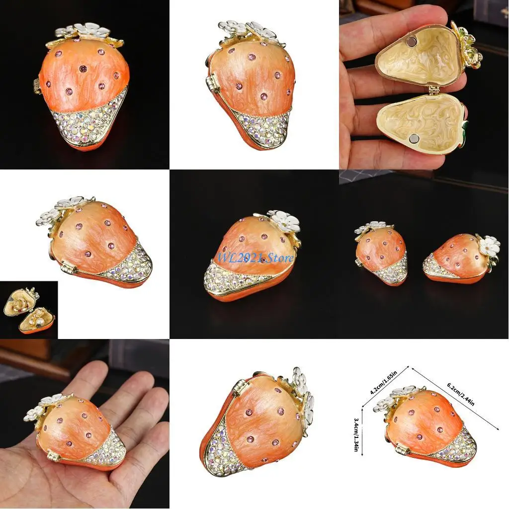 

Клубника Г5ГК конструирует материалы сплава перемещения коробки для хранения ювелирных изделий дружелюбные