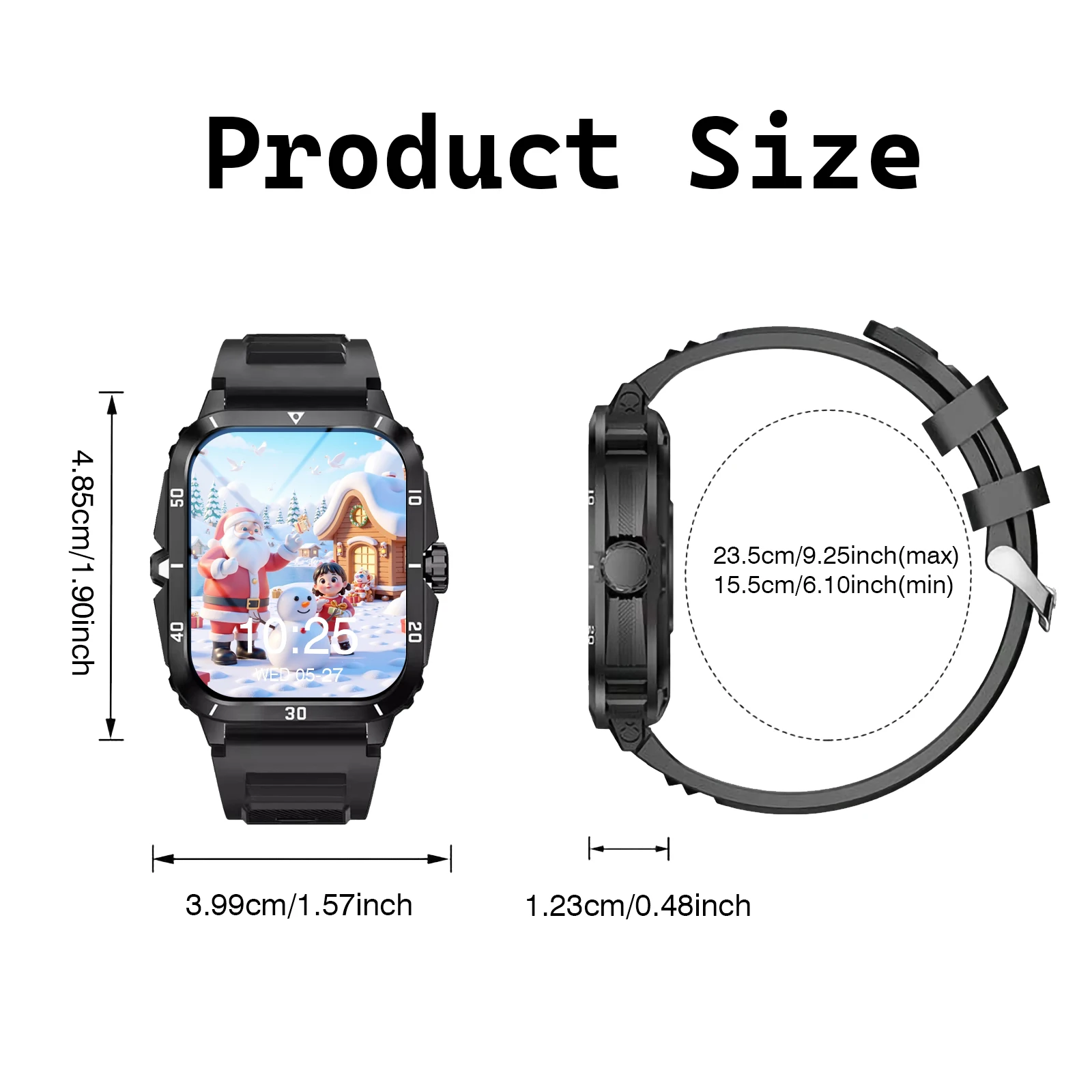 Smartwatch per uomo e donna, touch screen HD, fitness tracker con risposta/quadrante delle chiamate wireless