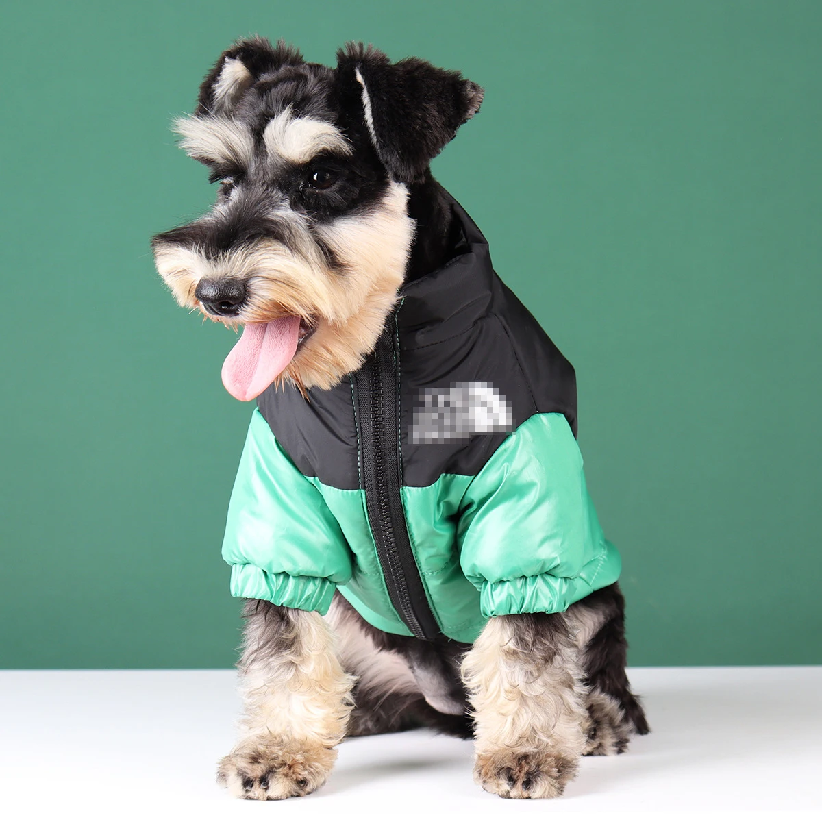 Große Winter-Hundekleidung für Französische Bulldoggen, Warme Winddichte Jacke für Kleine und Mittlere Hunde, Reflektierender Mantel für Chihuahuas, Haustier-Outfits – Detail 4