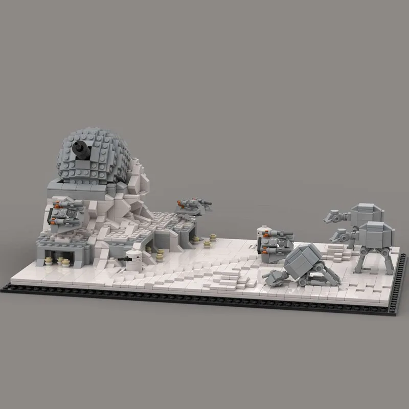 1306-teiliges Star Battle The Rebel Ion Cannon Diorama Bausteine Kreativität Montage-Bausteine Spielzeug Geburtstags- und Weihnachtsgeschenke