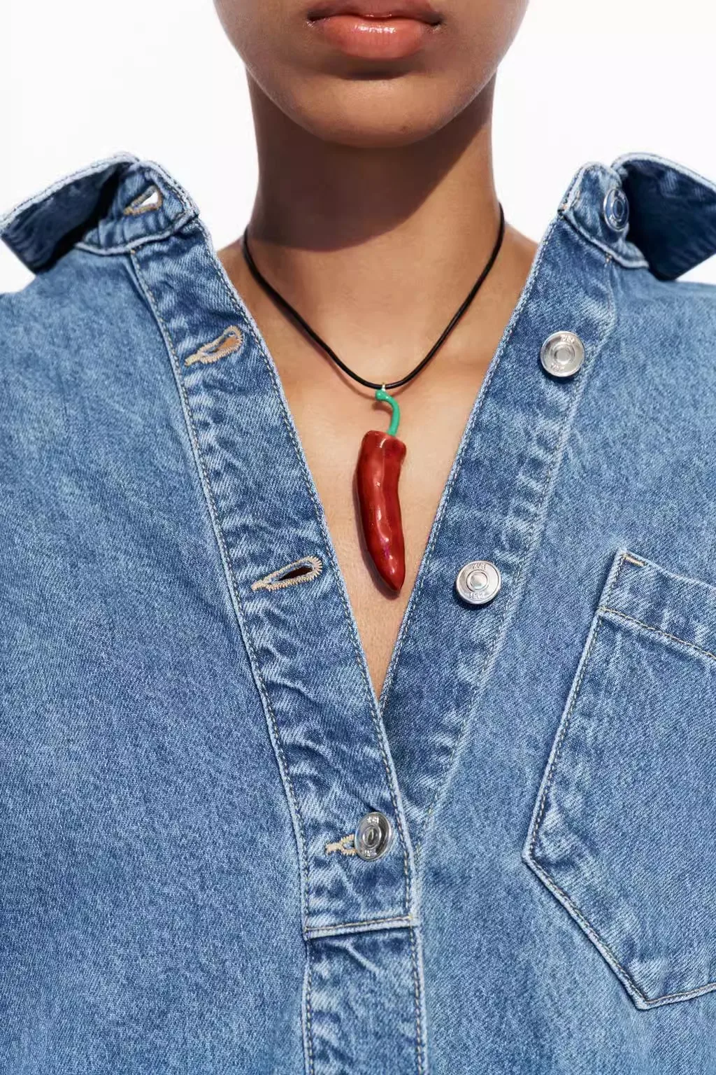 

Весна 2024, новинка синего джинсового цвета, Dr Z975, женское повседневное свободное длинное платье све на пуговицах средней длины, однотонное платье