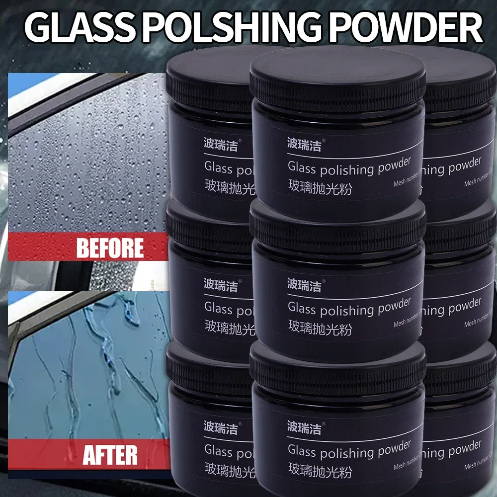 

Car Windshield Polishing Powder Rearview Mirror Glass Degreasing Film Cleaning Repair Agent Antioxidant Household Glass Cleaner