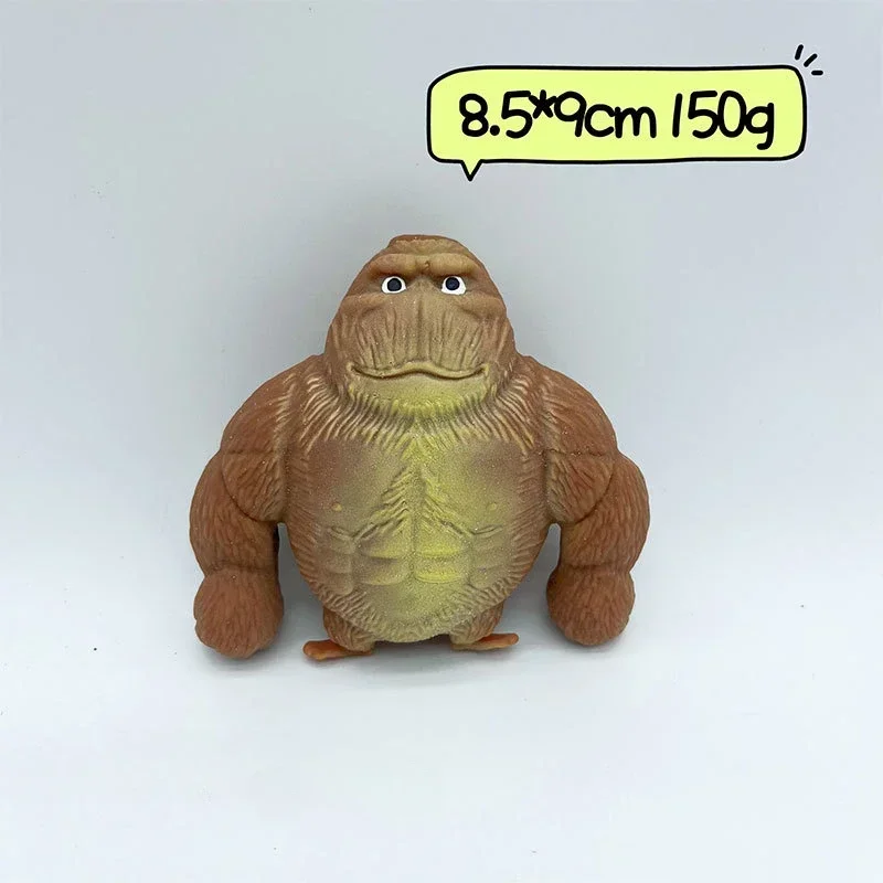 Big Giant Antistress Orangutan Fidget Toy Artificial Sand Squishy Elastic Monkey Funny Gorilla Birthdays Gift Toys