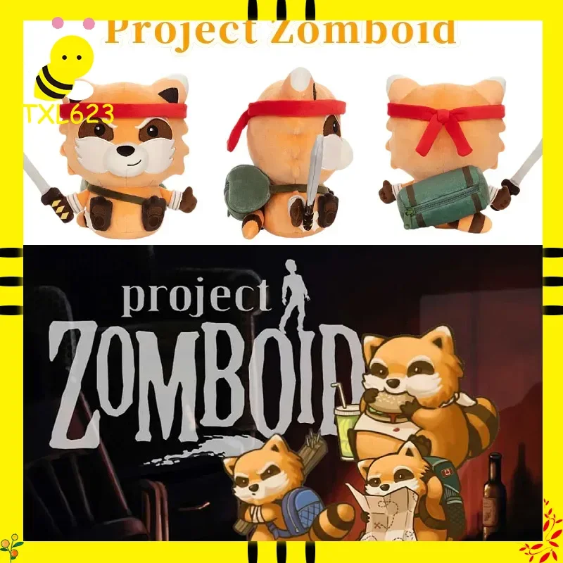 

Новый игровой проект Zomboid Fighter Spiffo, плюшевая игрушка, маленький енот, Peluche, кукла, игрушки, плюшевые игрушки с животными, подушка для фанатов, периферийные устройства, подарок
