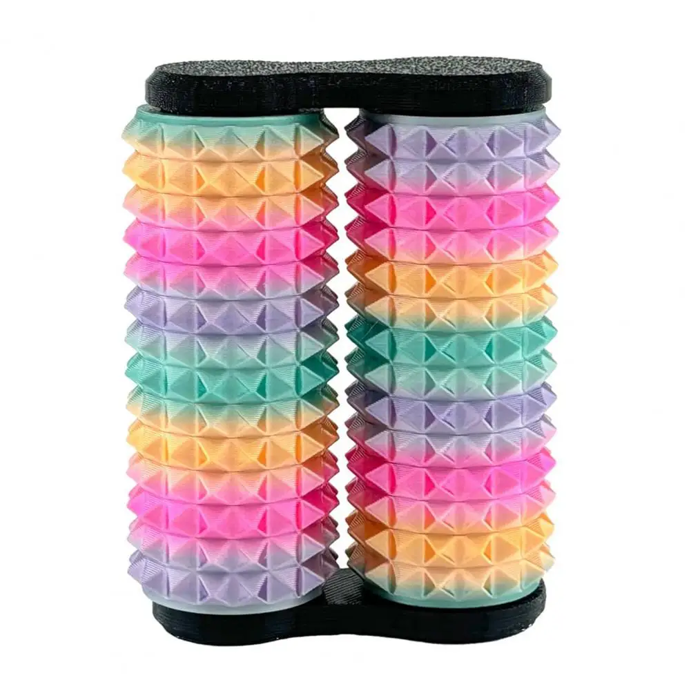 Handheld Spiky Fidget Roller Portable Spiky Roller Fidget Toy for Anxiety Relief Kids Teens Adults Handheld Bumpy for Stress