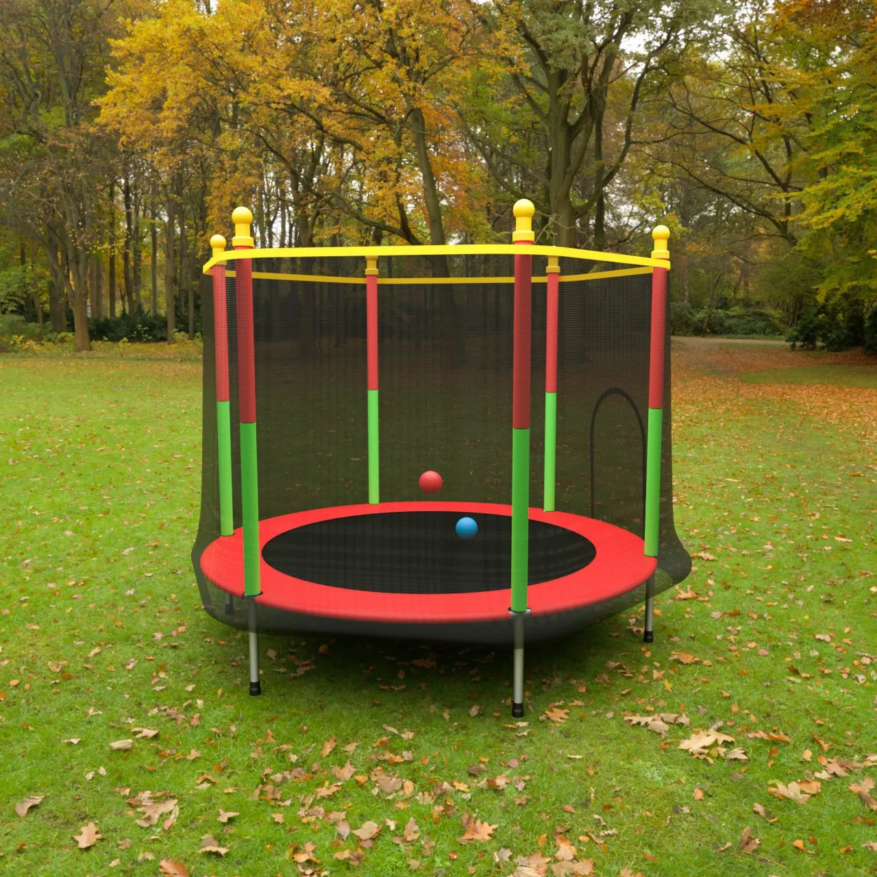 

Hot-selling 4.5FT Trampoline Safety Net for Round Trampoline for Family Sports and Outdoor Recreation