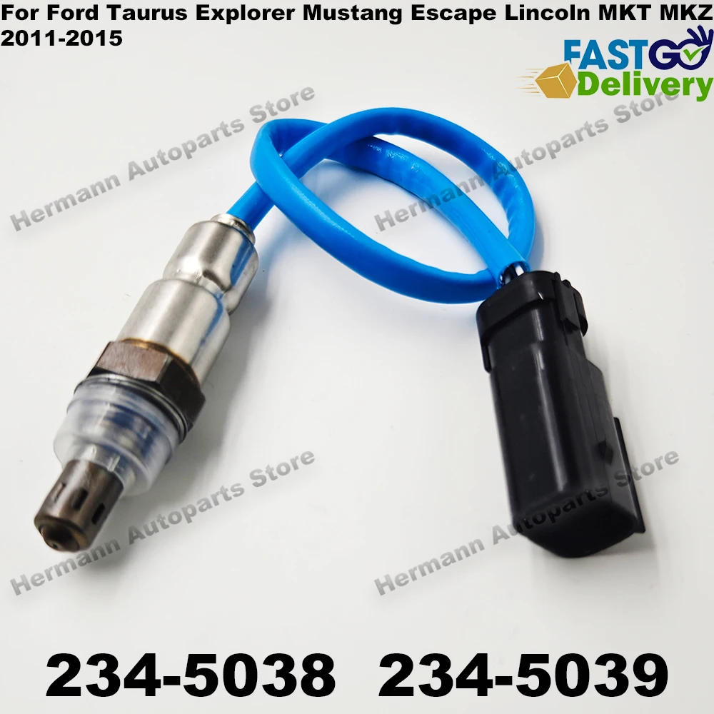 234-5038 O2 Oxygen Sensor 5 Wire LR Upstream BL3A-9Y460-CA fit for Explorer Taurus Mustang F-150 Edge MKX Flex BL3Z-9F472-A