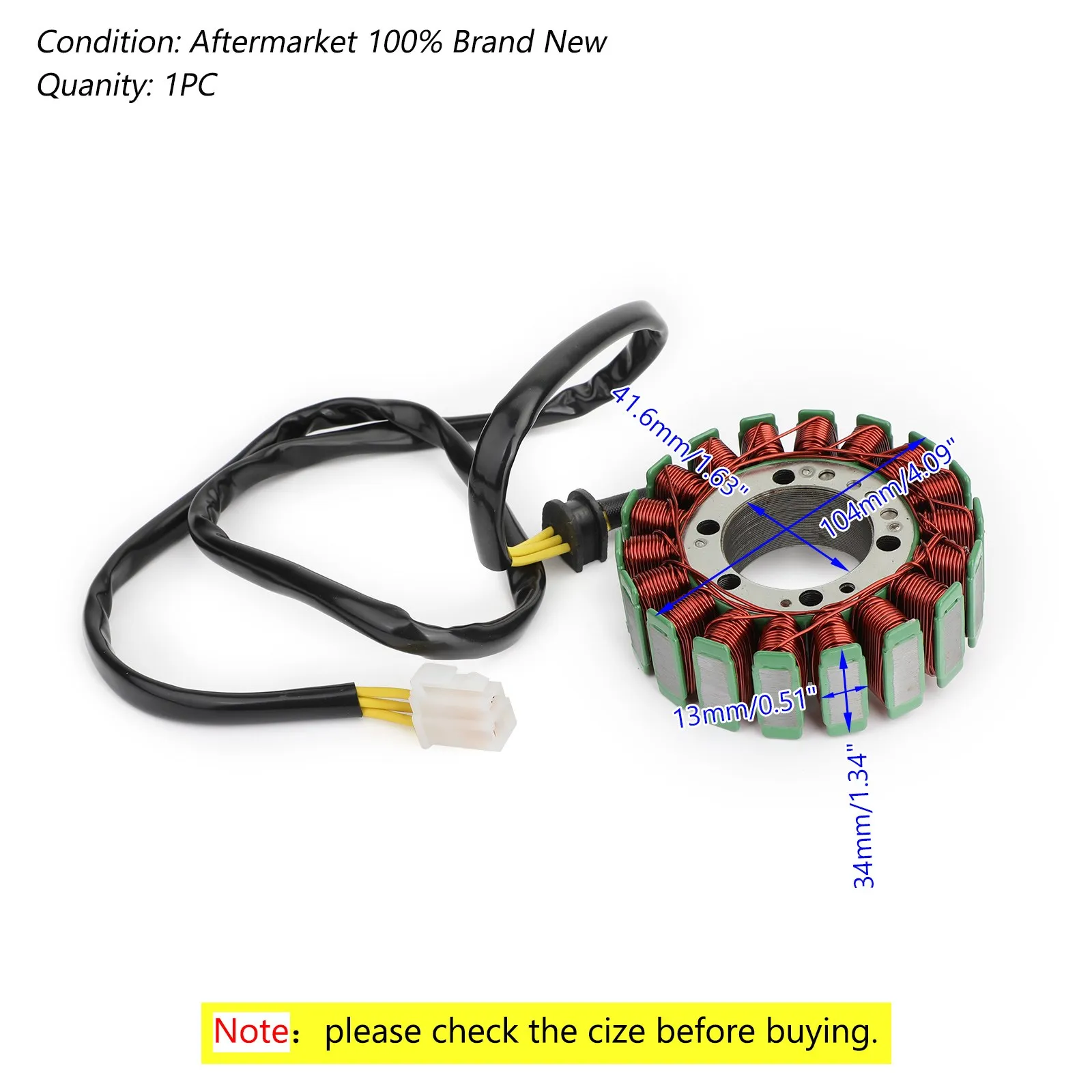 Artudatech Magneto Stator Coil For Ducati 996 998 Monster S2R 696 796 Multistrada 1000 1100