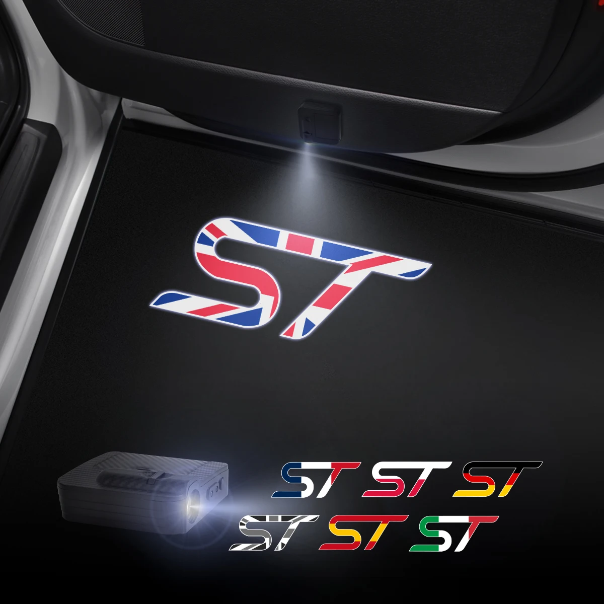 1/2 шт., лазерный проектор для двери автомобиля Ford ST UK, Испании, Германии, Франции, Италии, Польши
