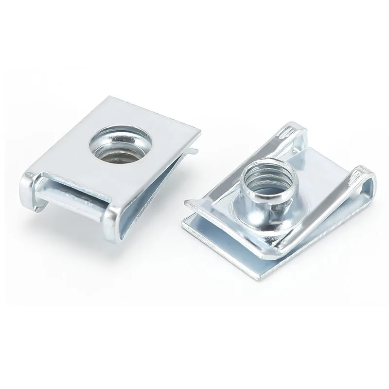 10 قطعة U نوع مقاطع M4 M5 M6 M8 الموضوع 8 مللي متر 5 مللي متر 6 مللي متر 4 مللي متر القصب المكسرات لسيارة دراجة نارية سكوتر ATV الدراجة