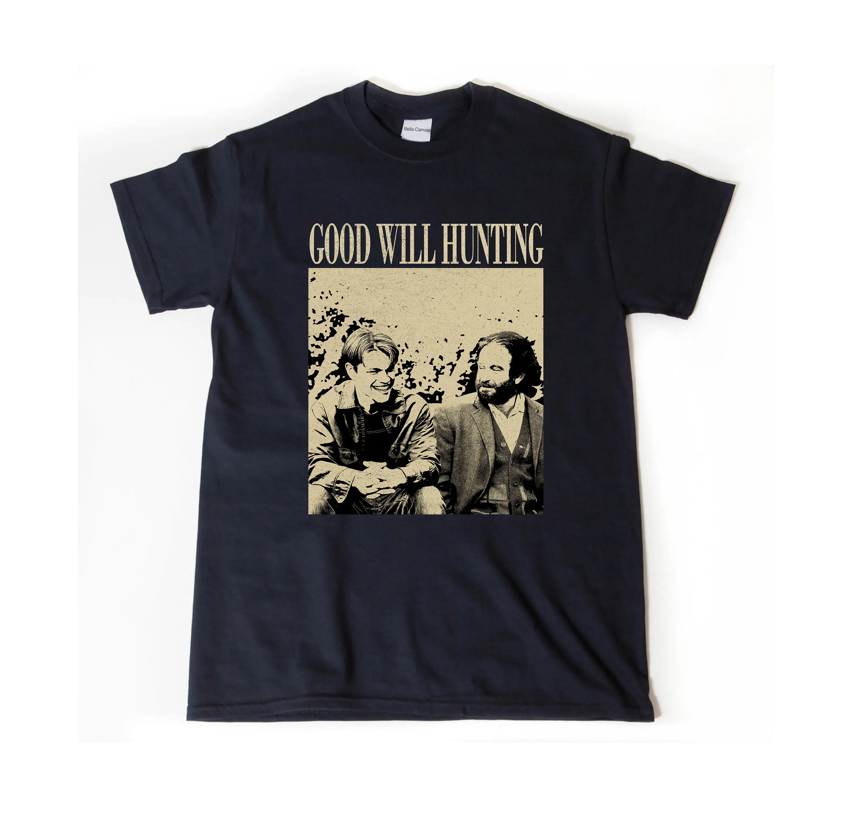 Good Will Hunting T Shirt Movie Vintage Midcentury Retro Minimalist