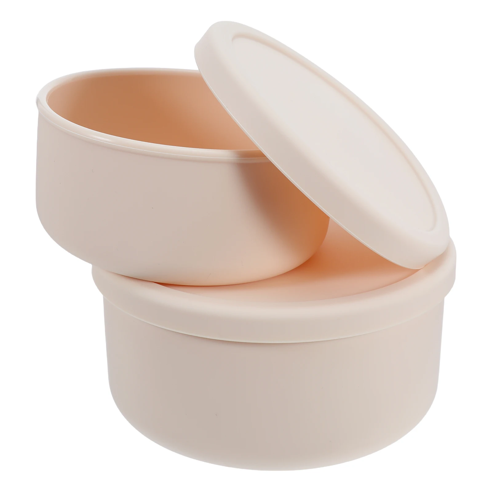 

Набор из 2 силиконовых контейнеров для расстойки теста для пиццы, штабелируемые, 1300 мл и 700 мл, пищевой, герметичный, для домашней выпечки