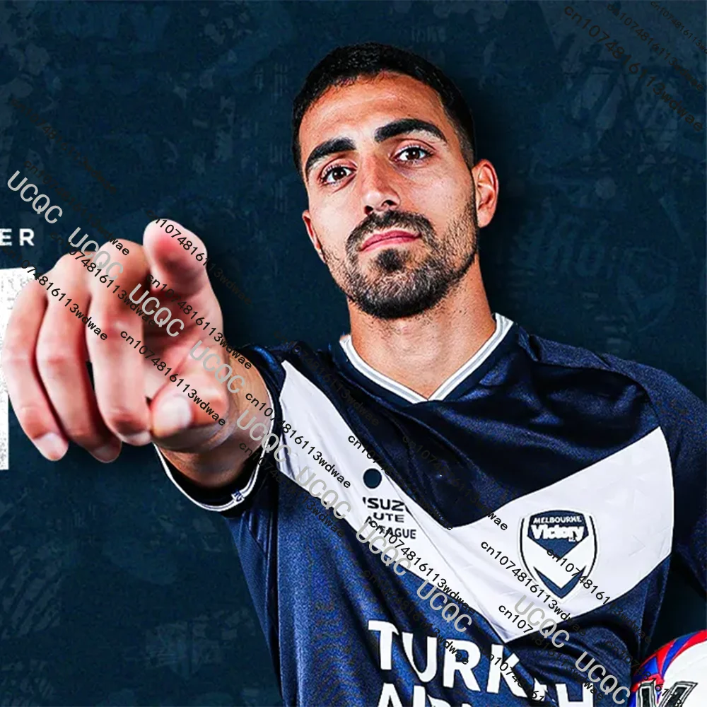 

Australia 25/26 New Super Football Jersey Melbourne Victory 3D Printed Quick-dry Soccer T-Shirts Men's Sports Training Jerseys