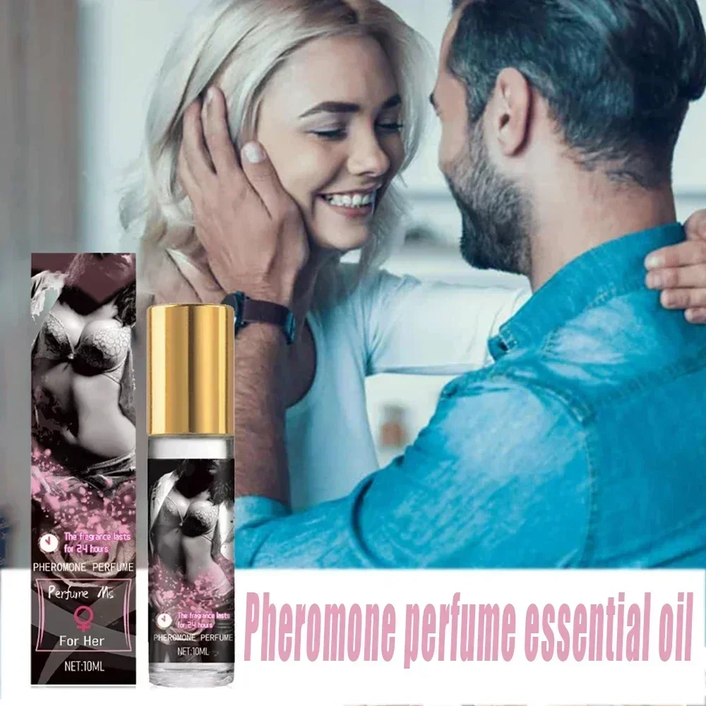 Sexuellement de longue durée pour femmes et hommes, parfum de phéromone, huile de parfum portable, roll on, addictif, Cologne pour attirer les hommes