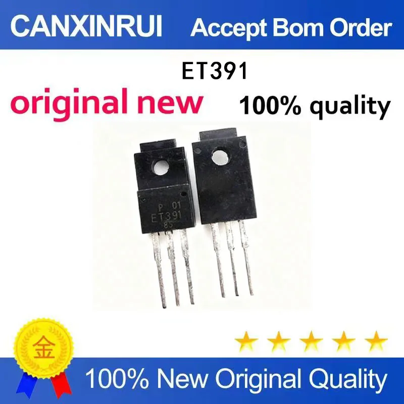(5-100 Pieces) Brand new original ET391 TO-220F field-effect transistor direct insertion transistor in stock