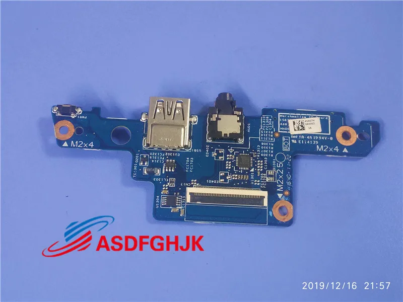 HP Envy X360 M6-AR M6-AR004DX USB PCBA Audio Power Button Board 856792-001 448.07N02.0021 448.07N02.0011 100% Perfect work