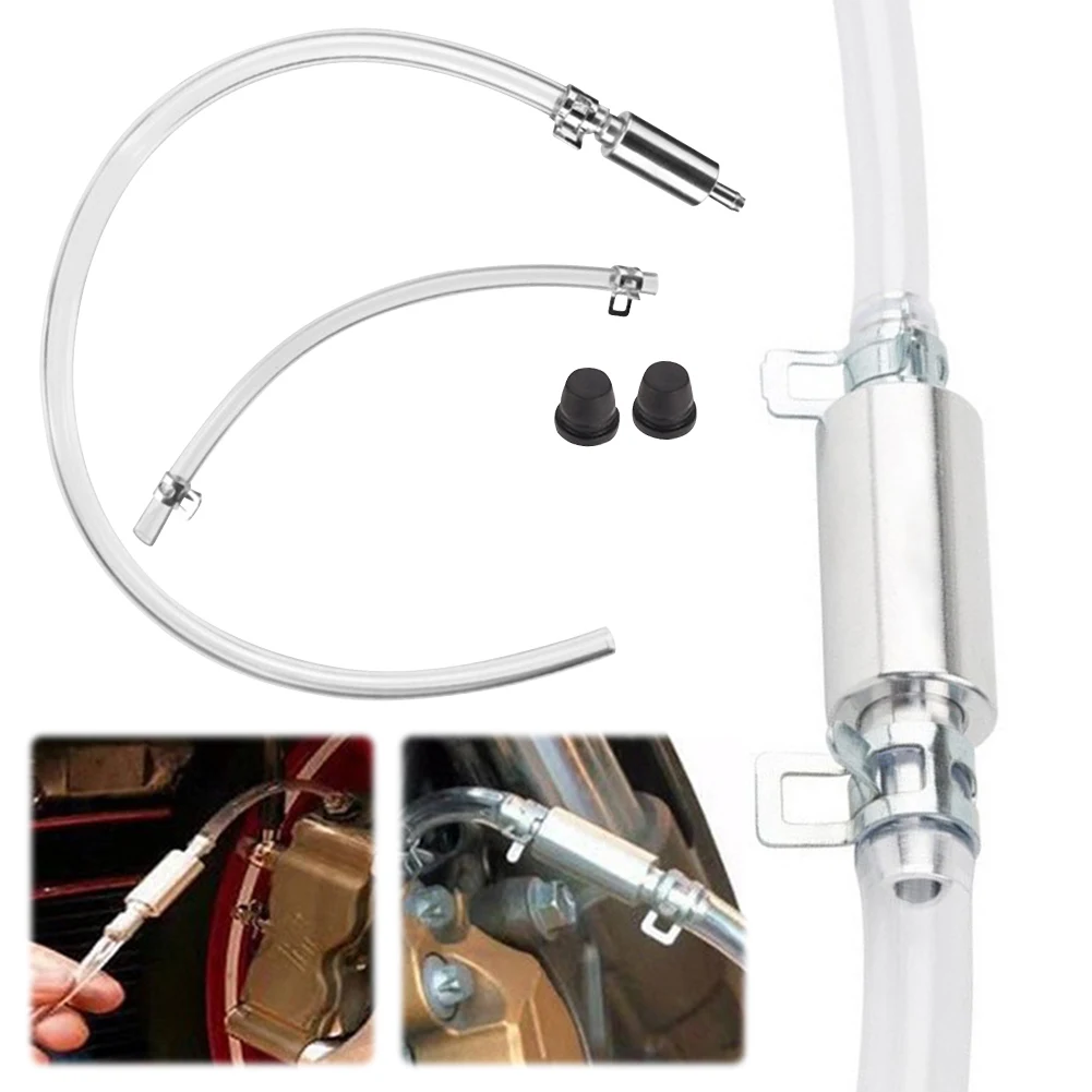 Car Motorcycle Clutch Brake Bleeder Hose One Way Valve Tube Bleeding Tool Kit for Motorcycle Clutch