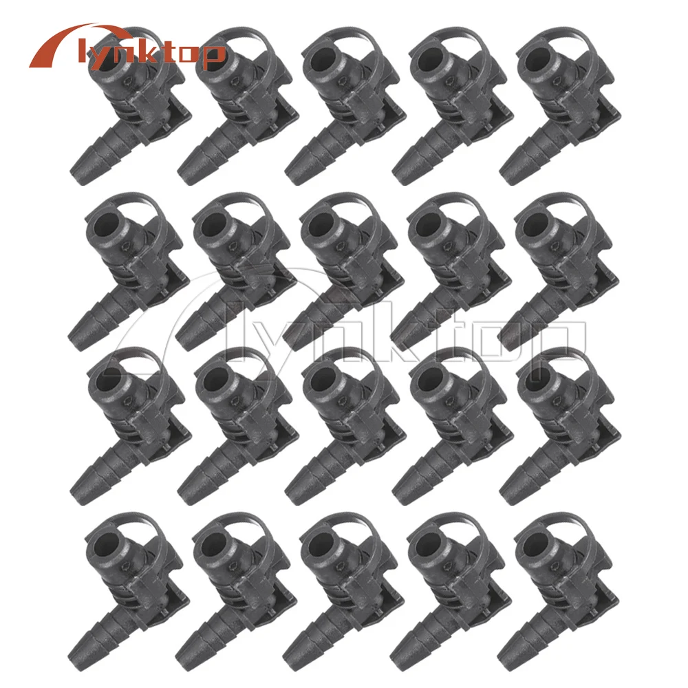 

20X Throttle Valve Heater Hose Water Outlet Connector for GM Buick Encore Chevrolet Trax Sonic Cruze 1.4 1.8 2014-2021 55354565