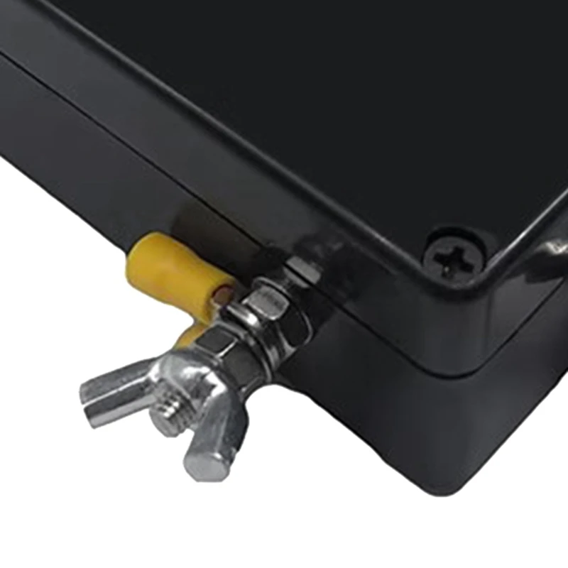 1 Piece 49:1 Balun 100W Short Wave Balun HAM HF Antenna 5-35Mhz End Fed Half-Wave Antenna Black