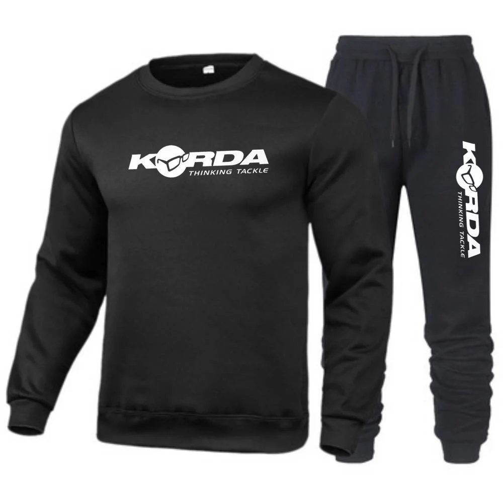 Mens Women Sportswear+Pants Set Pullover Unisex Fleece Sweaters Trousers Outfits Korda Inspired Tribute Tracksuits Hoodies