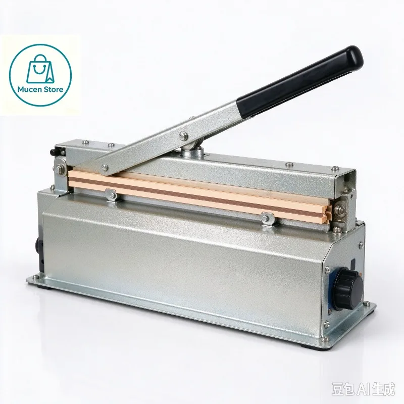 500mmIron ShellHand Press Impulse Heat Sealer Manual Sealing Machine for Plastic Film Aluminum Foil Kraft Paper Non-woven Fabric