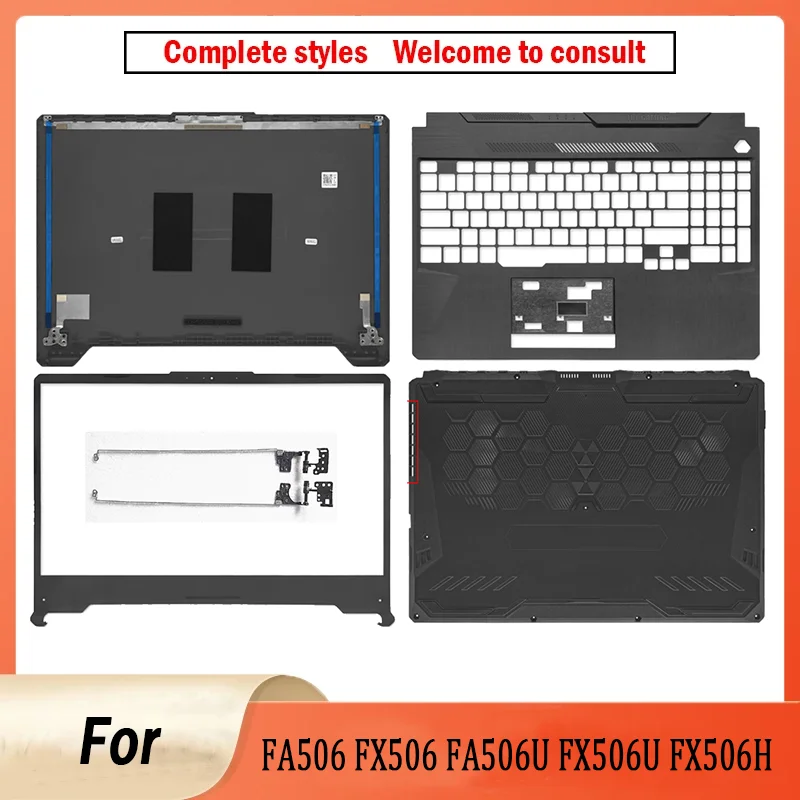 

Новинка для FA506 FX506 FA506U FX506U FX506H задняя крышка ЖК-дисплея, передняя панель, верхняя крышка упора для рук, нижняя часть корпуса