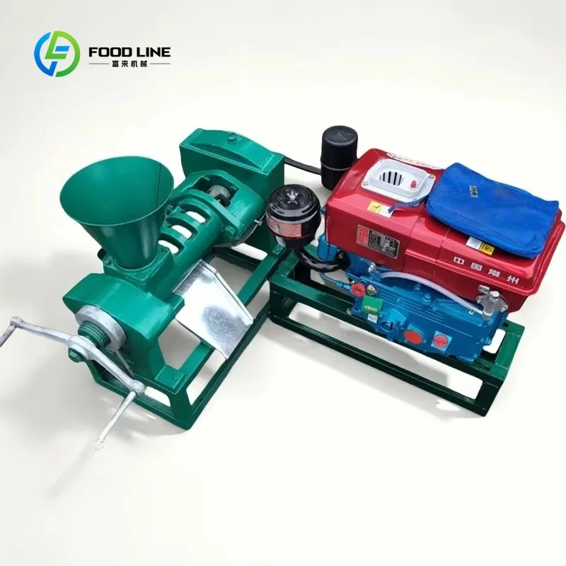 

Customized Diesel Engine Type Mustard Seed Oil Machine Screw Oil Expeller for Sunflower Peanut Flaxseed Olive Sesame Oil Press