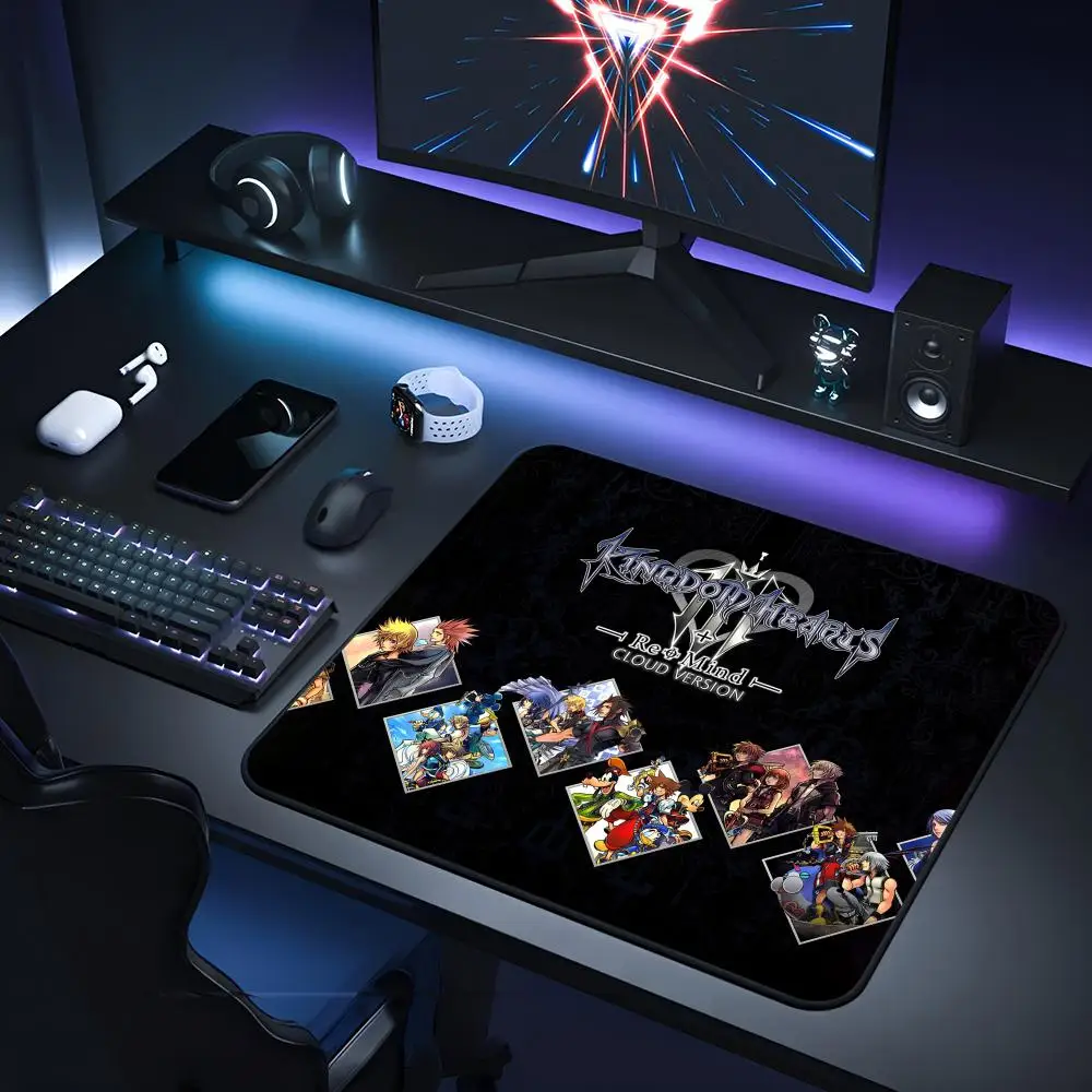 Kingdom Hearts Gaming Mouse Pad Gaming Laptops Keyboard Mat Deskmat Pc Accessories Desk Protector Mousepad Gamer Mats Anime