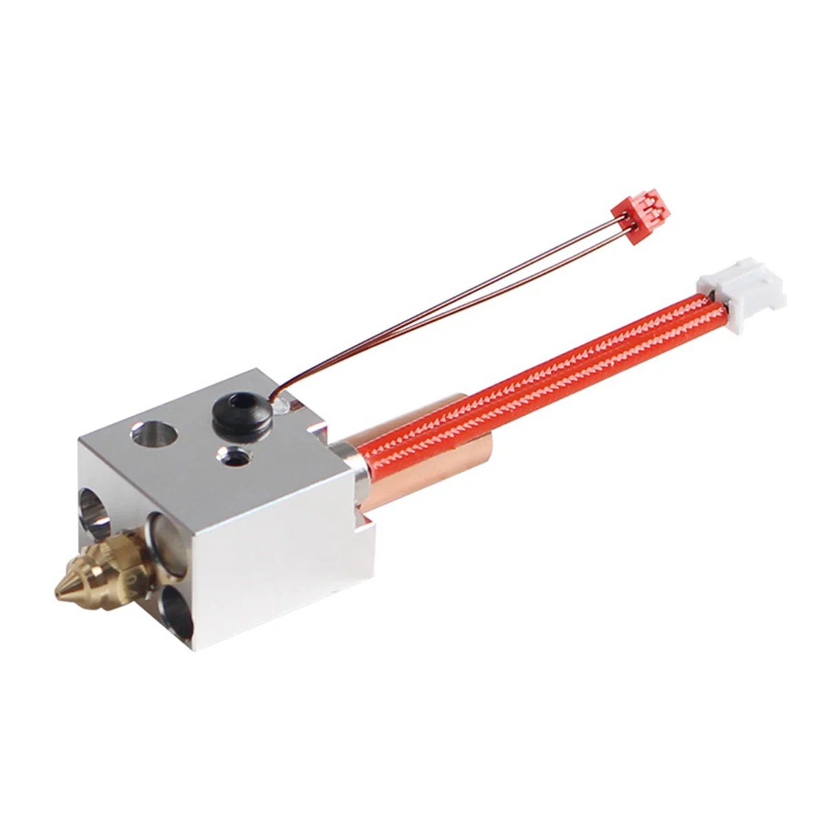 SMIEA SV06 Plus Hotend Kit Metal High Flow Hotend Kit 0.4 مللي متر فوهة نحاسية ثلاثية الأبعاد ملحقات الطابعة لـ SV06 Plus SV07 SV07 Plus