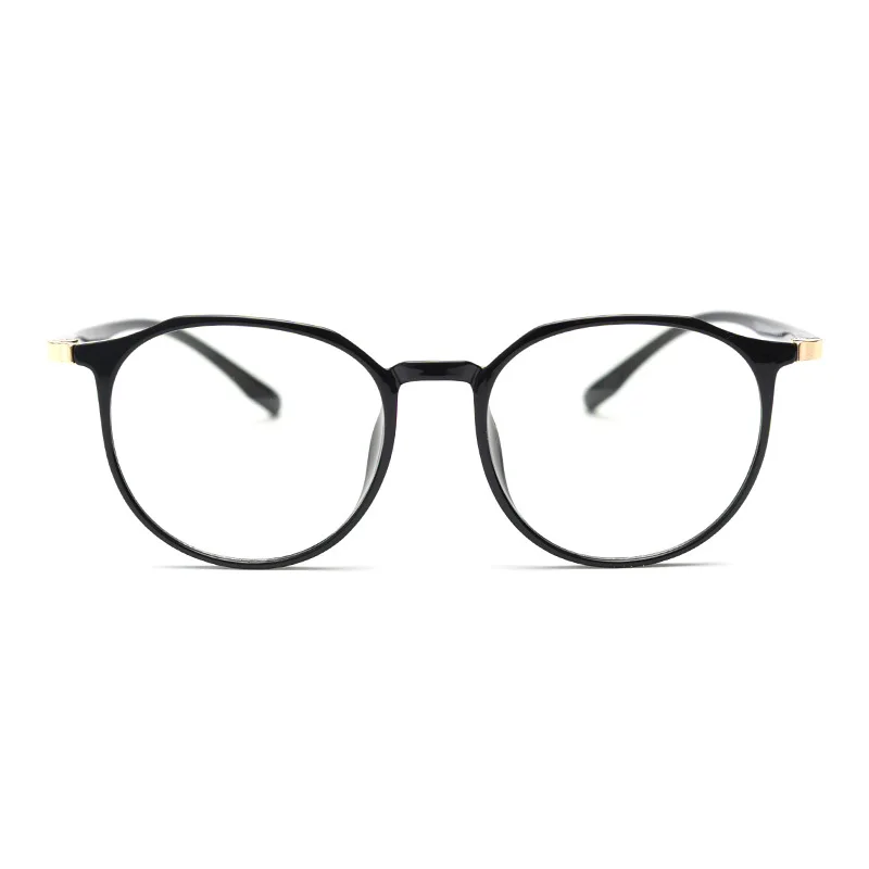 T7225 new light TR90 Korean trendy personality polygonal myopia glasses frame men and women literary flat frame