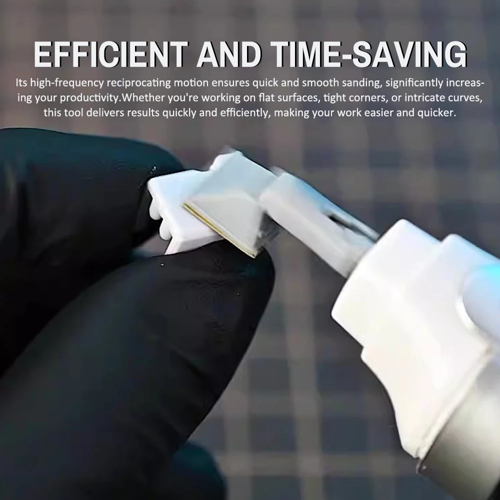 MS-148 Reciprocating Sander Model Electric Sander Grinding Pen Drill Model Craft Tools with Quick Sanding Heads Change