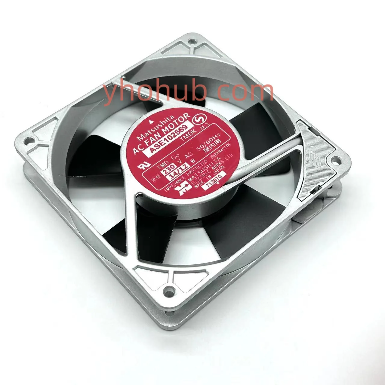 

Matsushita ASE102569 AC 200V 14W 120x120x25mm Server Cooling Fan