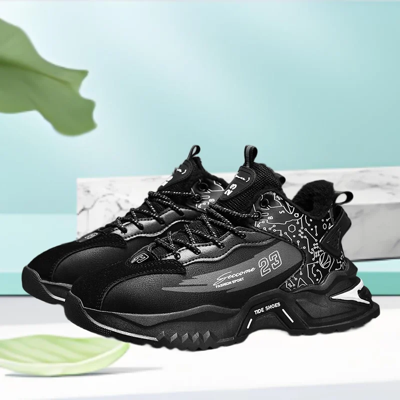 

Unisex Versatile Shoes Men's Running Shoes Trendy Men's Casual Sports Shoes Flat Shoes Non Slip and Wear-resistant