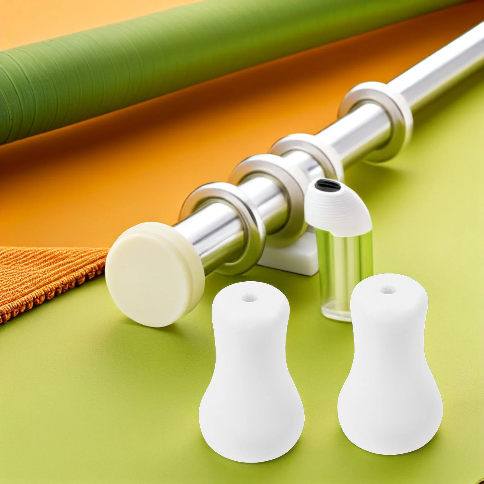 

20Pcs Plastic Blind Pull Cord Knobs White Sturdy Cord Holders for Window Blinds Roman Shades Curtain Crafts Blind Accessories