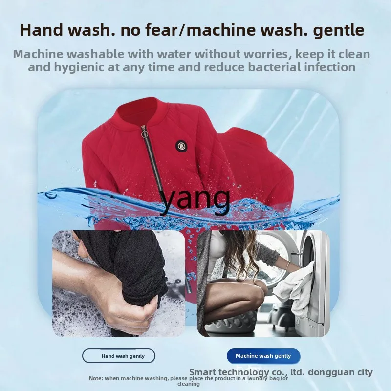 Yjq electric cotton-padded clothes are charged at constant temperature, self-heating jackets are cold-proof and warm.